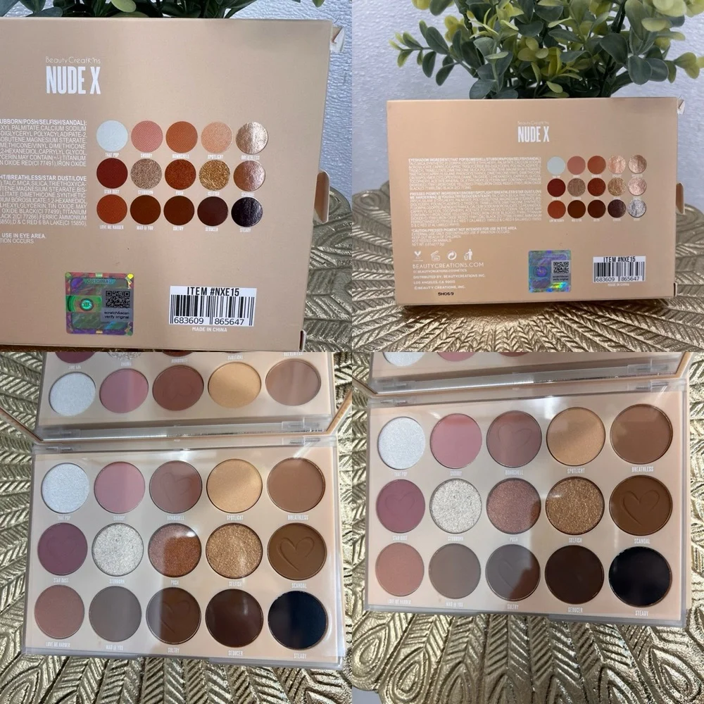 NWB NUDE X SHADOW PALETTE‎